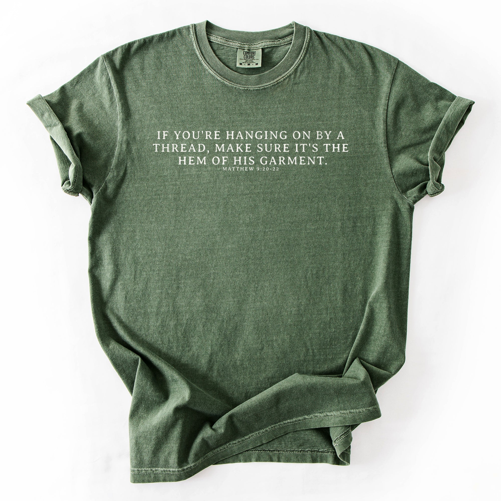 Hem Of His Garment, Faith, Gospel, Jesus Tshirt Comfort Colors T-Shirt