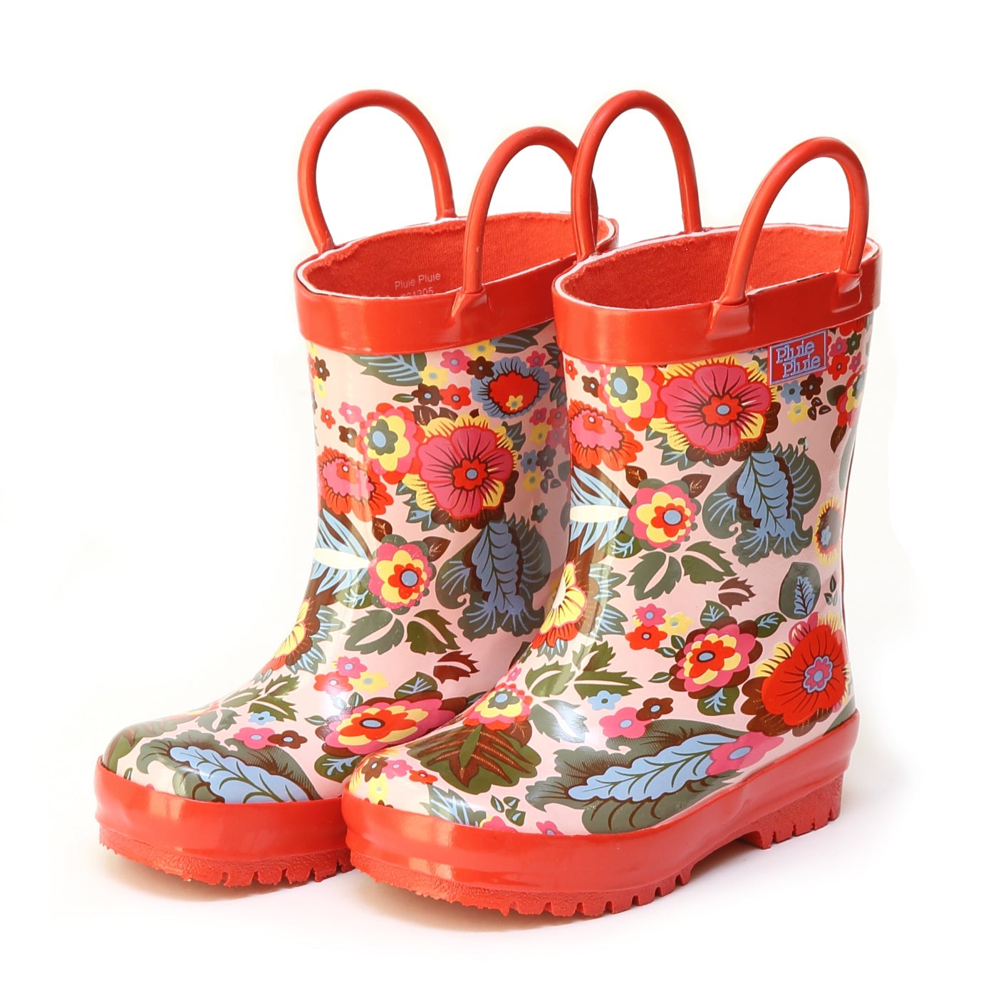 Youth Multi Floral Rain Boot